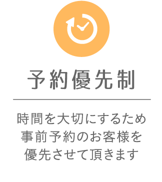 予約優先制